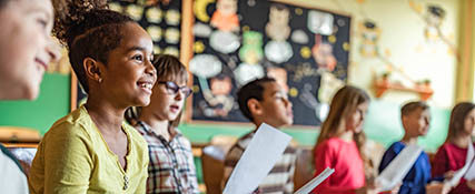 Students Circle Time